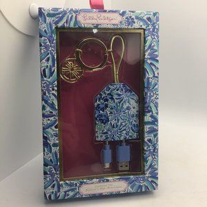 Lilly pulitzer charging tag featured in High Maintenance